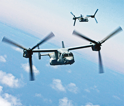 オスプレイが厚木基地に来る！