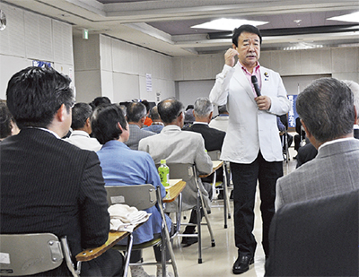 青山氏招き講演