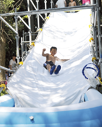 長峰の森でサマーキャンプ