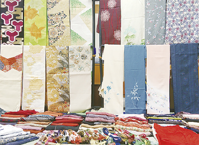 リサイクル着物とハンパ物市