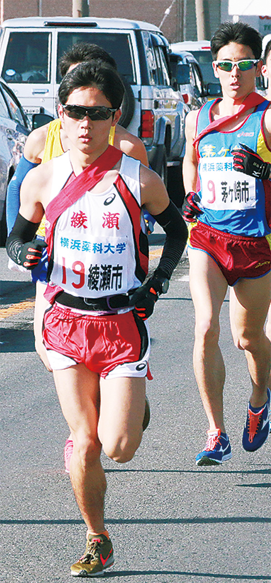 鎌田選手 区間１位の力走