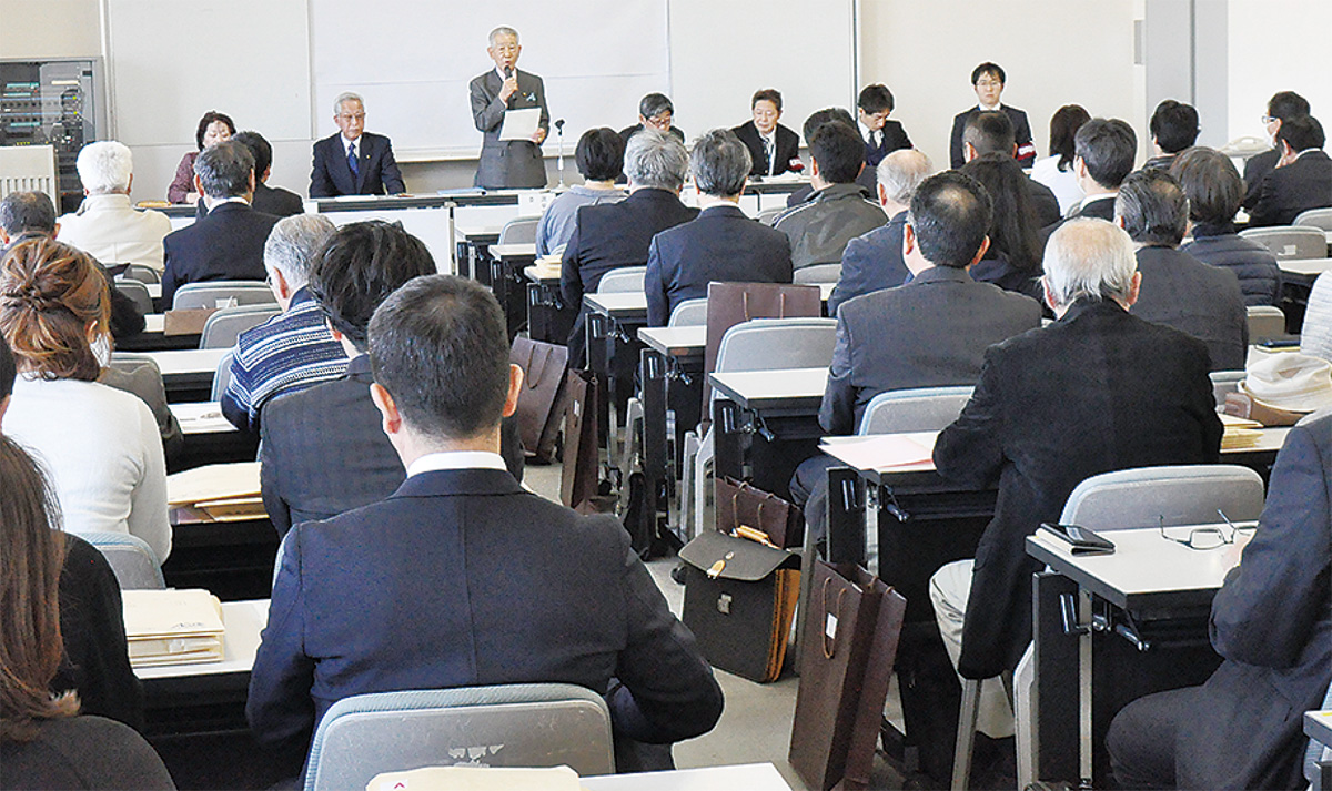 市議選説明会に25陣営