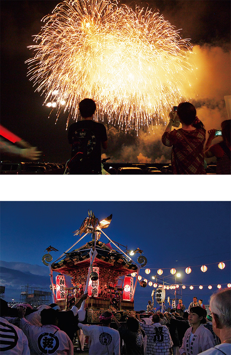 大納涼祭と花火大会