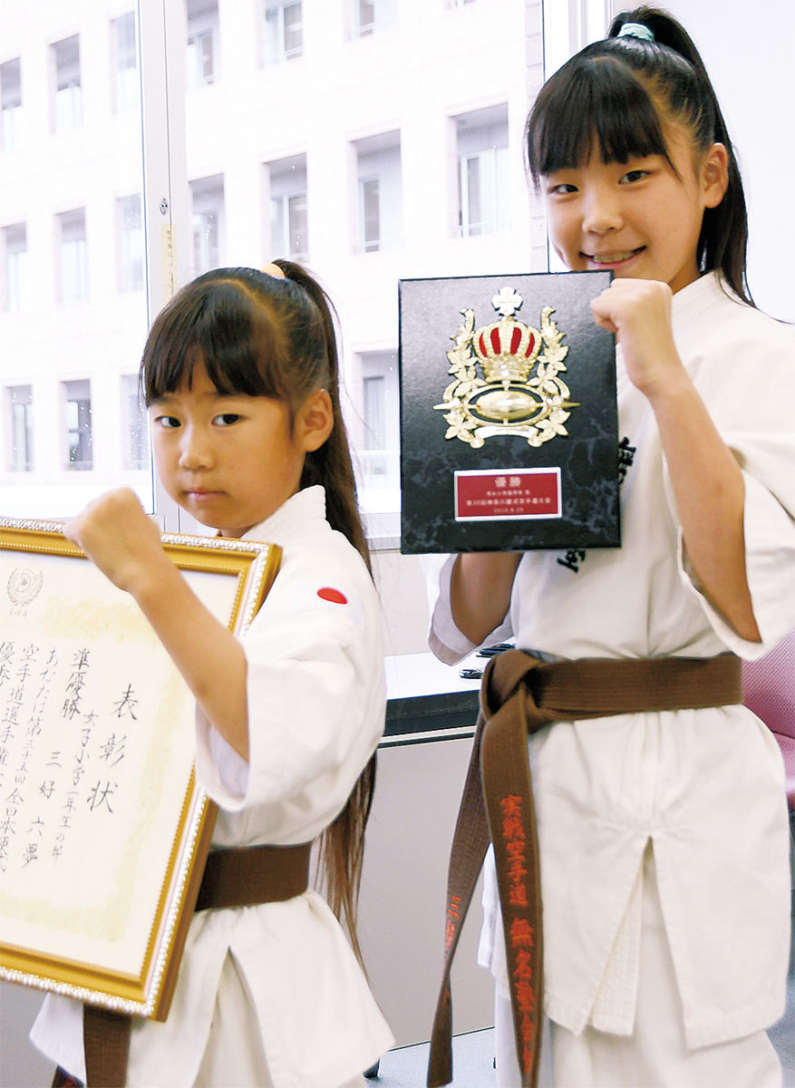 姉妹で切磋琢磨