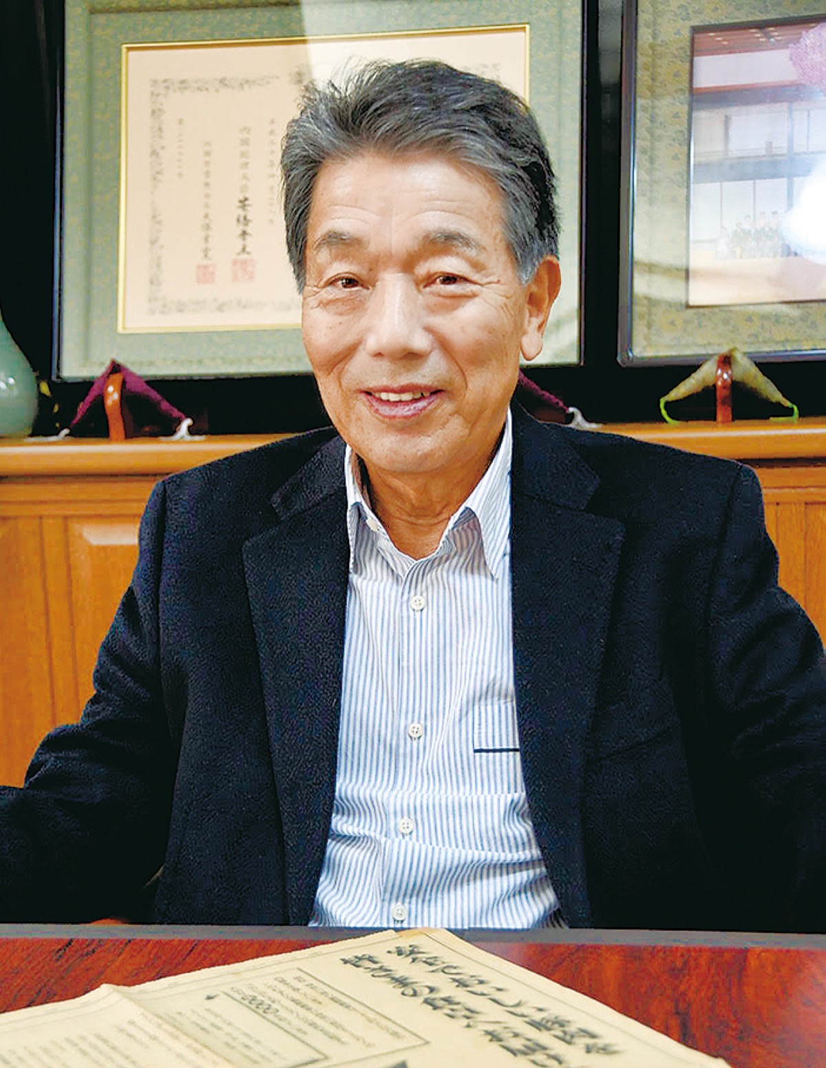 旭日小綬章を受章