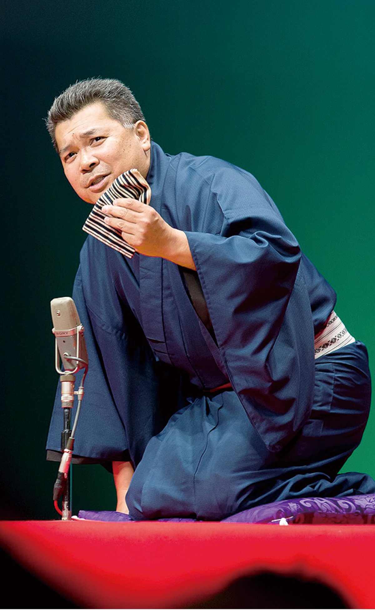 早川自治会館で寄席