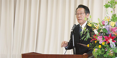 町長訓示「心１つに誠心誠意」