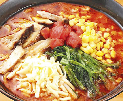 「チリトマト麺」登場