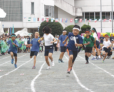 煤ヶ谷で秋の体育祭