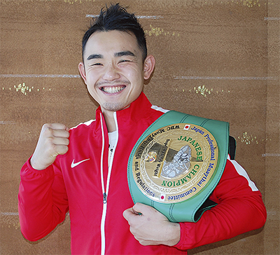 琢磨選手が日本王座