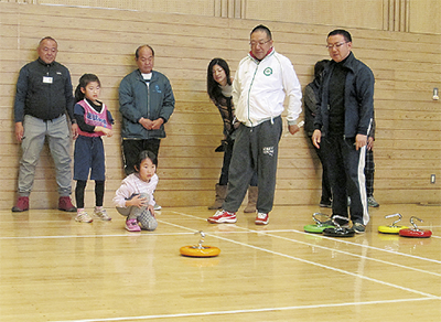 ニュースポーツで交流