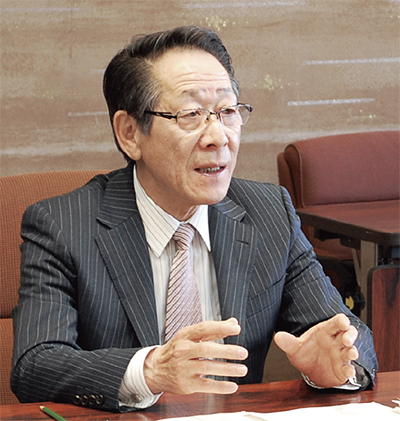 小野澤町長が出馬表明