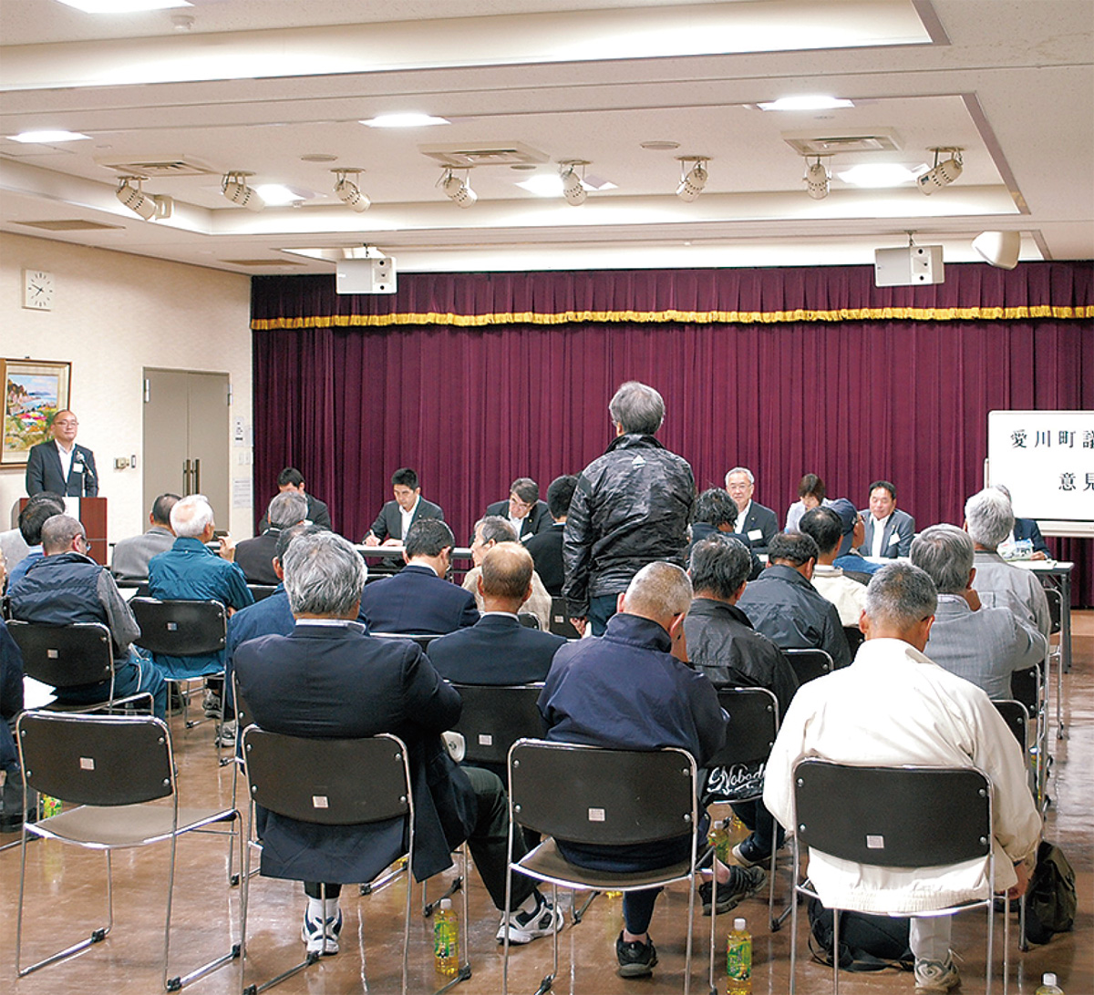 議会に直接 町民の声