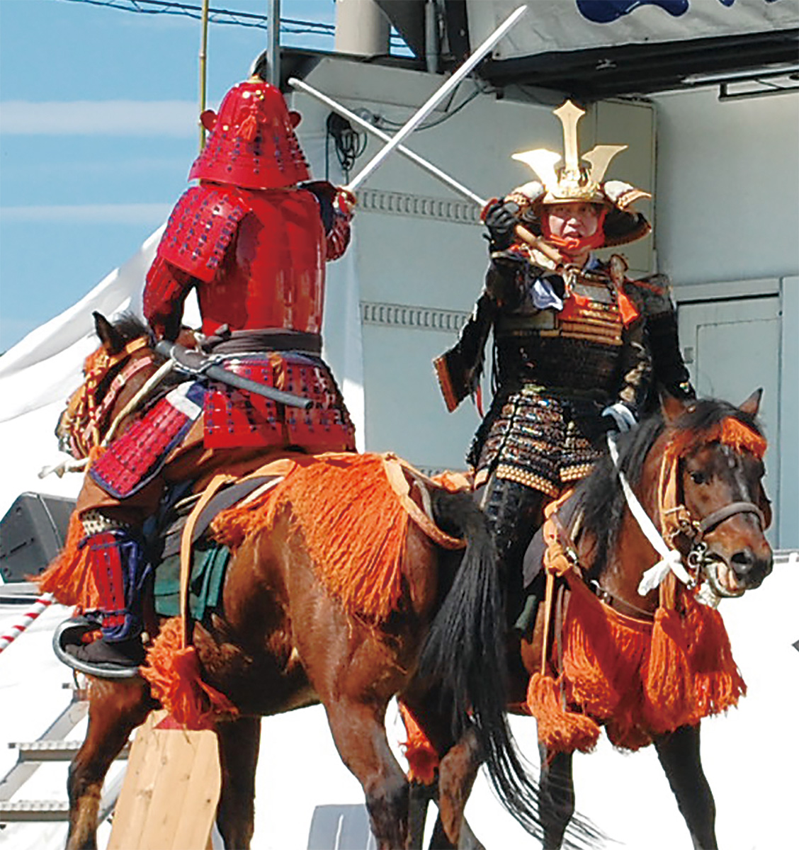 現代に蘇る戦国絵巻