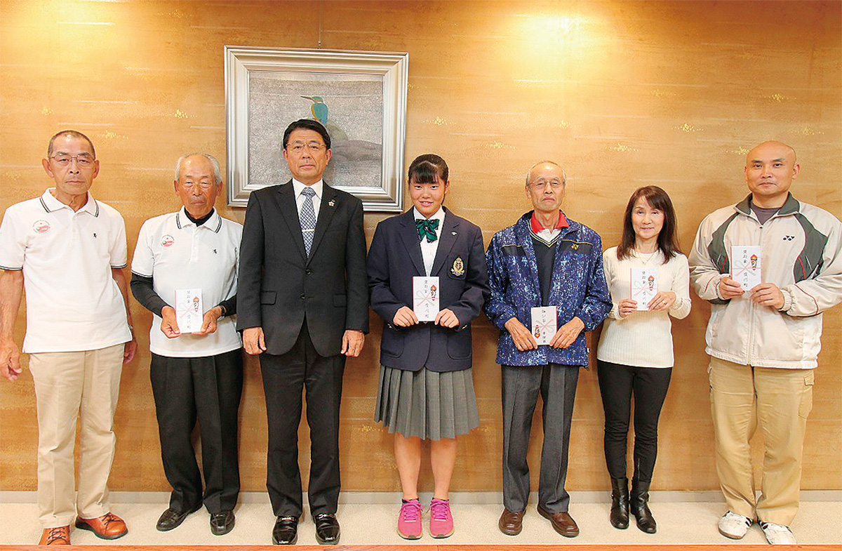 全国大会を激励