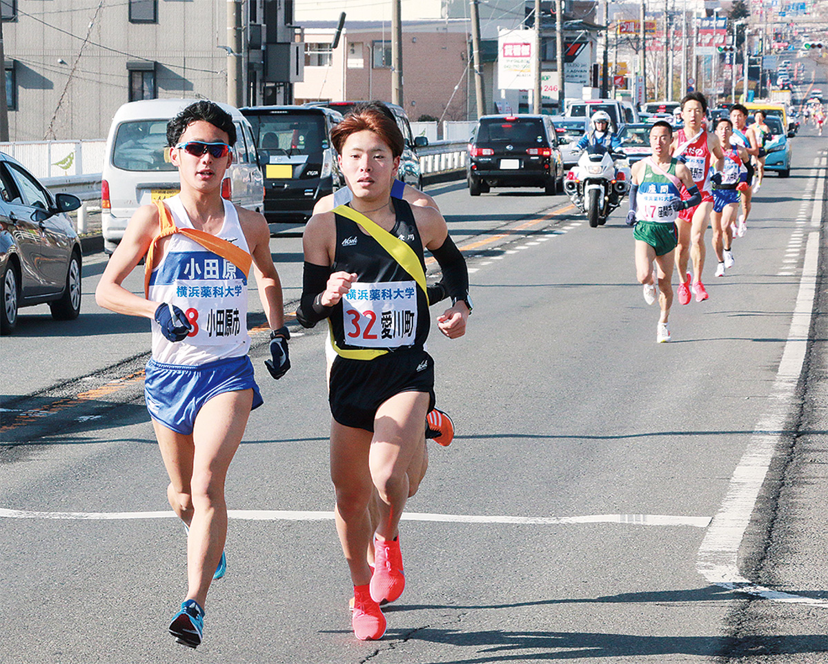 愛川は町村の部で３位