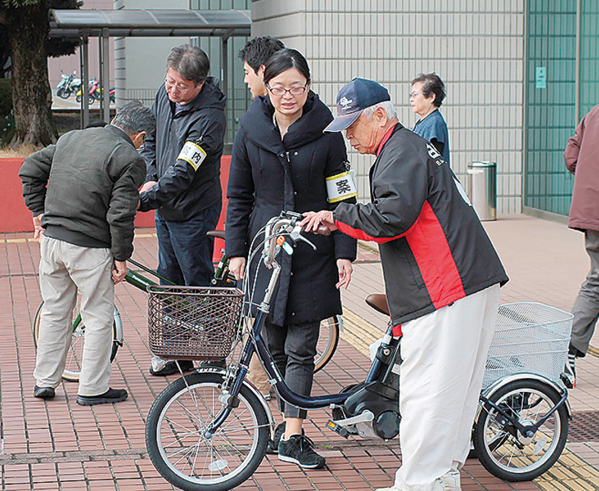 便利な電動三輪ＰＲ