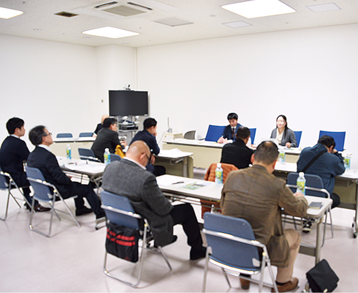 企業誘致で説明会