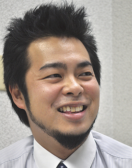 久里浜商店街活性をめざす「team黒船KURIHAMA」のメンバー 島田 大介さん 久里浜在住 33歳
