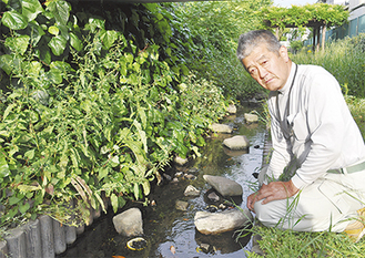 自然再生を掲げる吉田市長も活動を理解。行政の協力も取り付けている