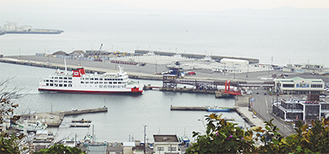 来年度中に２つの企業が操業する久里浜港