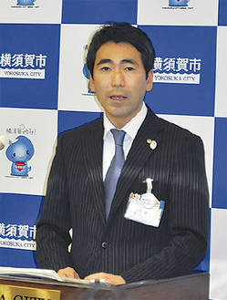 任期の総仕上げとなる新年度予算を発表した吉田雄人市長