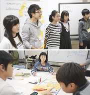 中高生の「会社」が出展