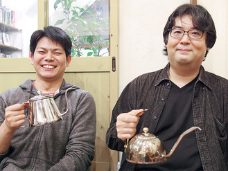 岡さん（左）と坂本さん