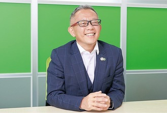 地元横須賀出身の株式会社サンエー代表取締役社長　庵崎 栄