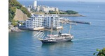 観光開発の実証実験として行われている浦賀湾クルーズ。昨年は新造船「咸臨丸」の特別運航もあった