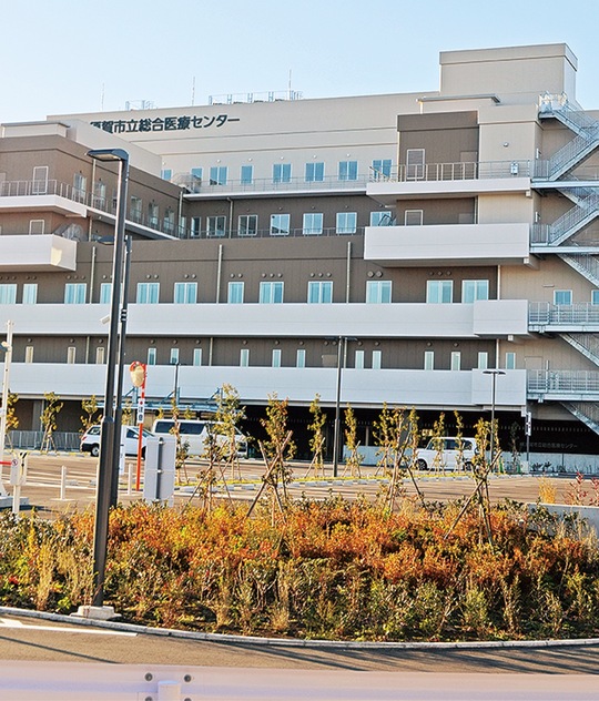 開院を控える市立総合医療センター