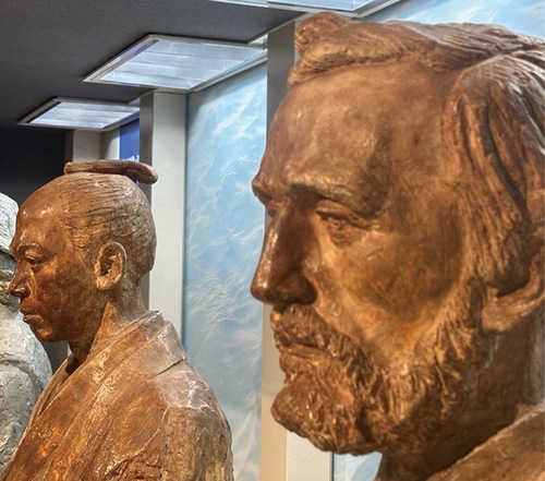 ヴェルニー像（横須賀市自然・人文博物館）