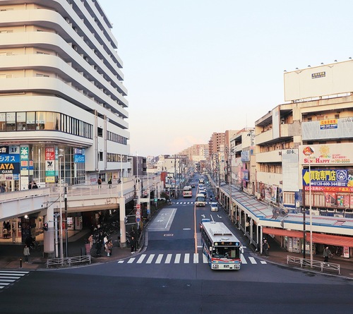 再開発が予定されている追浜地区