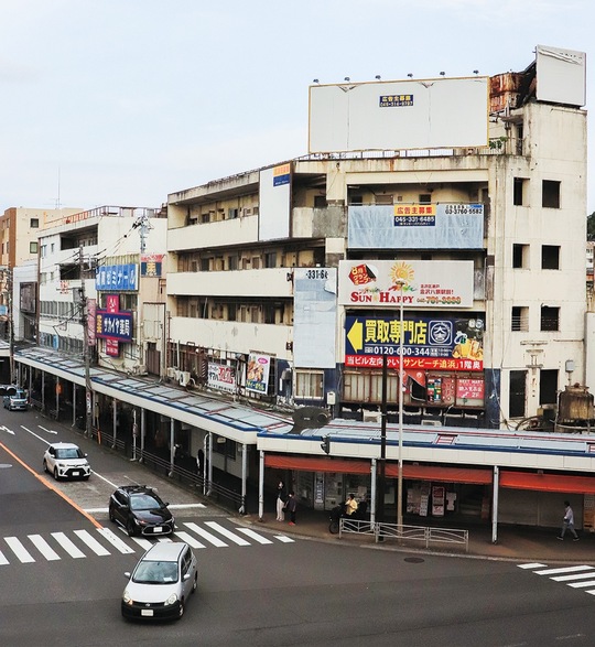 再開発が予定されている追浜駅前第２街区