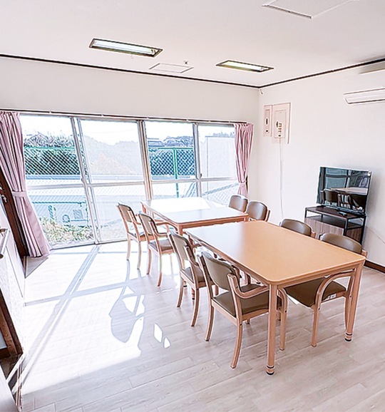 入居者の交流スペースとなるリビング