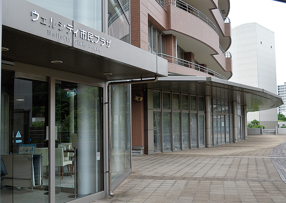 2階エントランスの横に整備