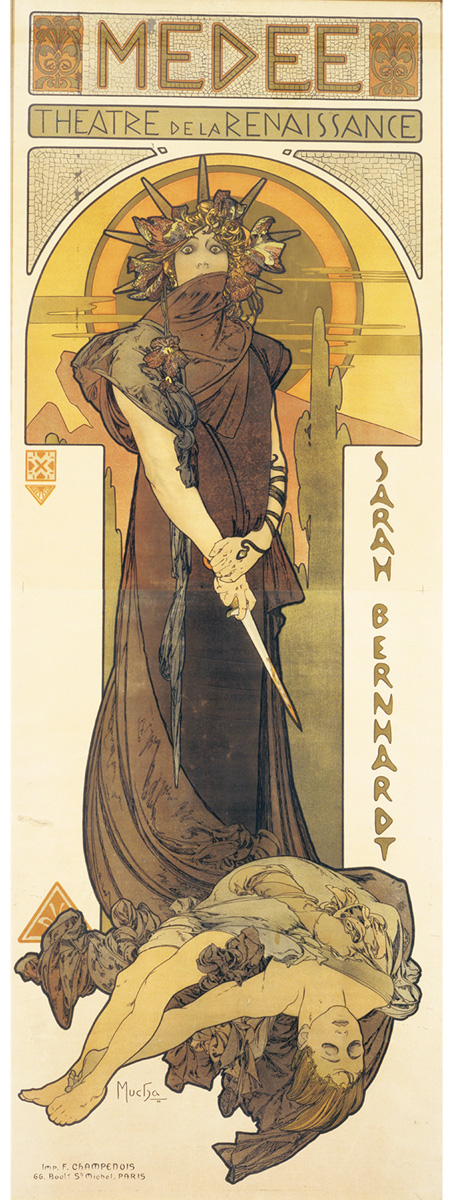 フランスアンティーク　 サラ・ベルナールとコンスタン・コクラン　カルト・キャビネ 横須賀美術館 華やかなパリ文化を体現 仏女優サラ・ベルナールを特集