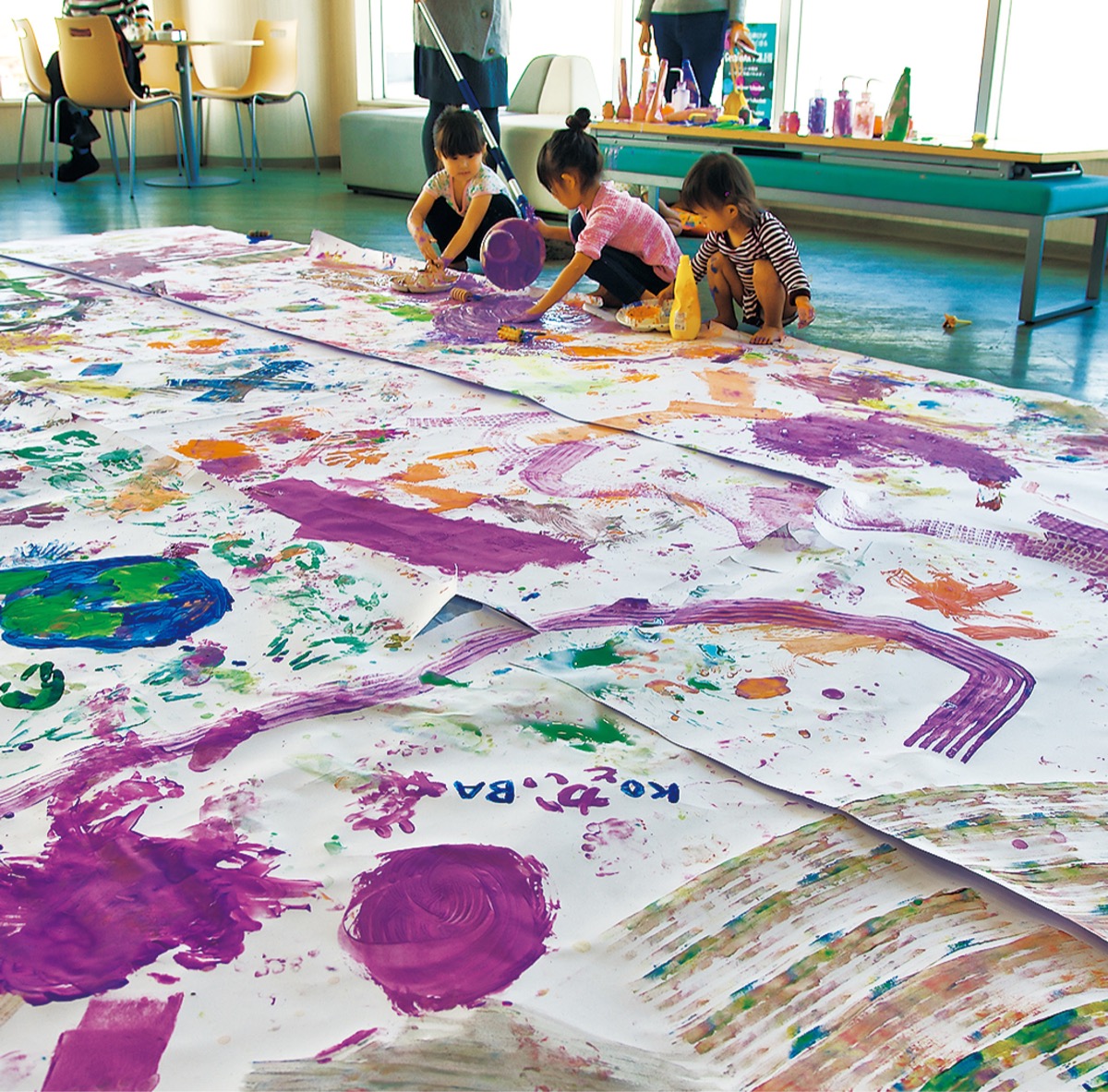 ノジマモール アートで育む繋がる力 独自の共同制作プログラム