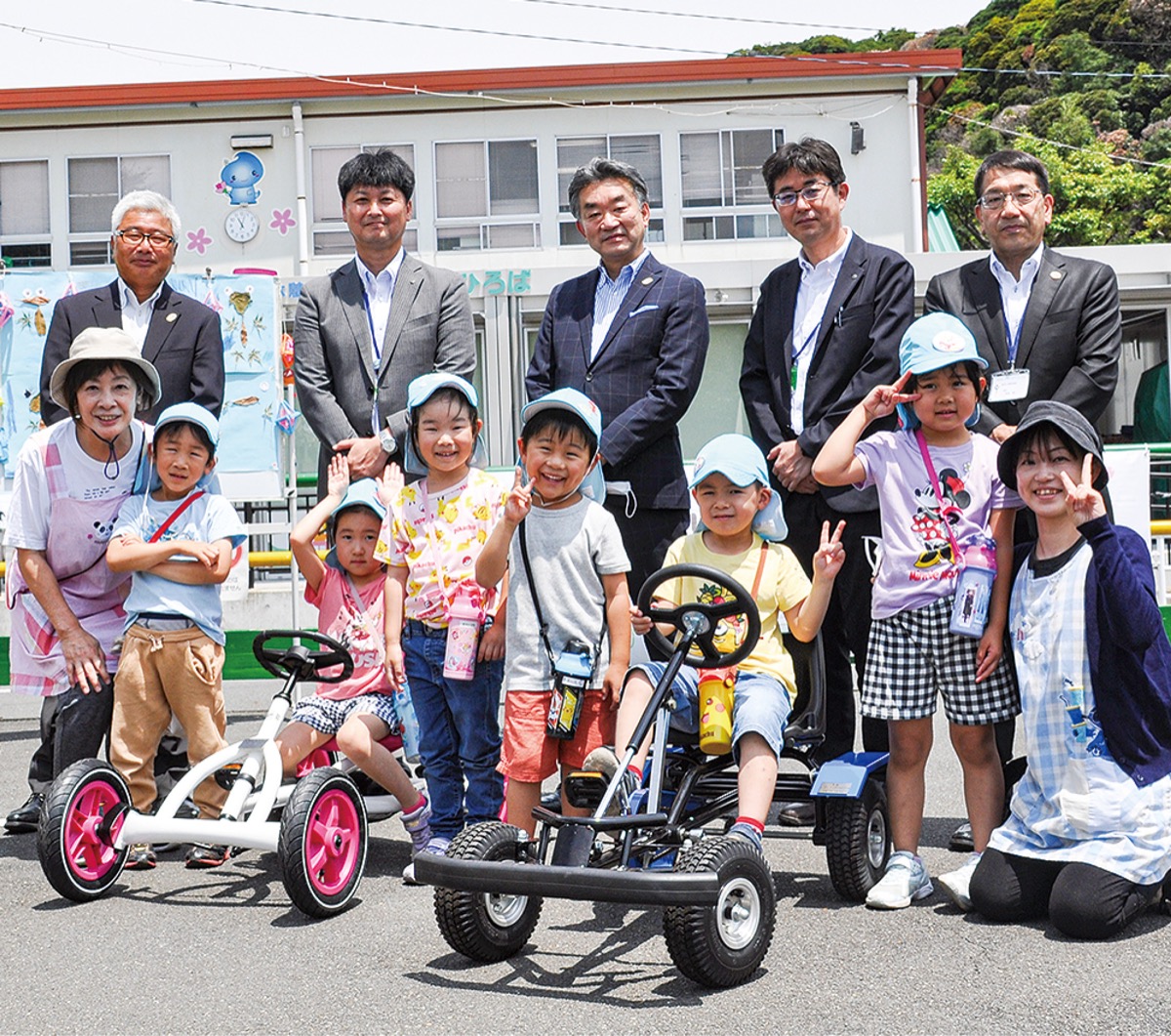 シティサポートよこすか 交通公園に自転車寄贈 横須賀 タウンニュース