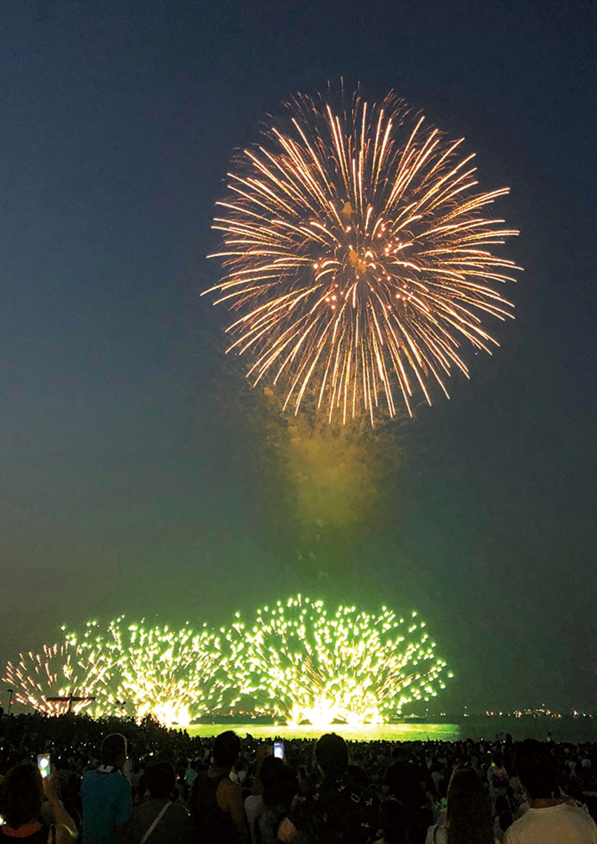 スターマインなど５千発の花火を楽しめる