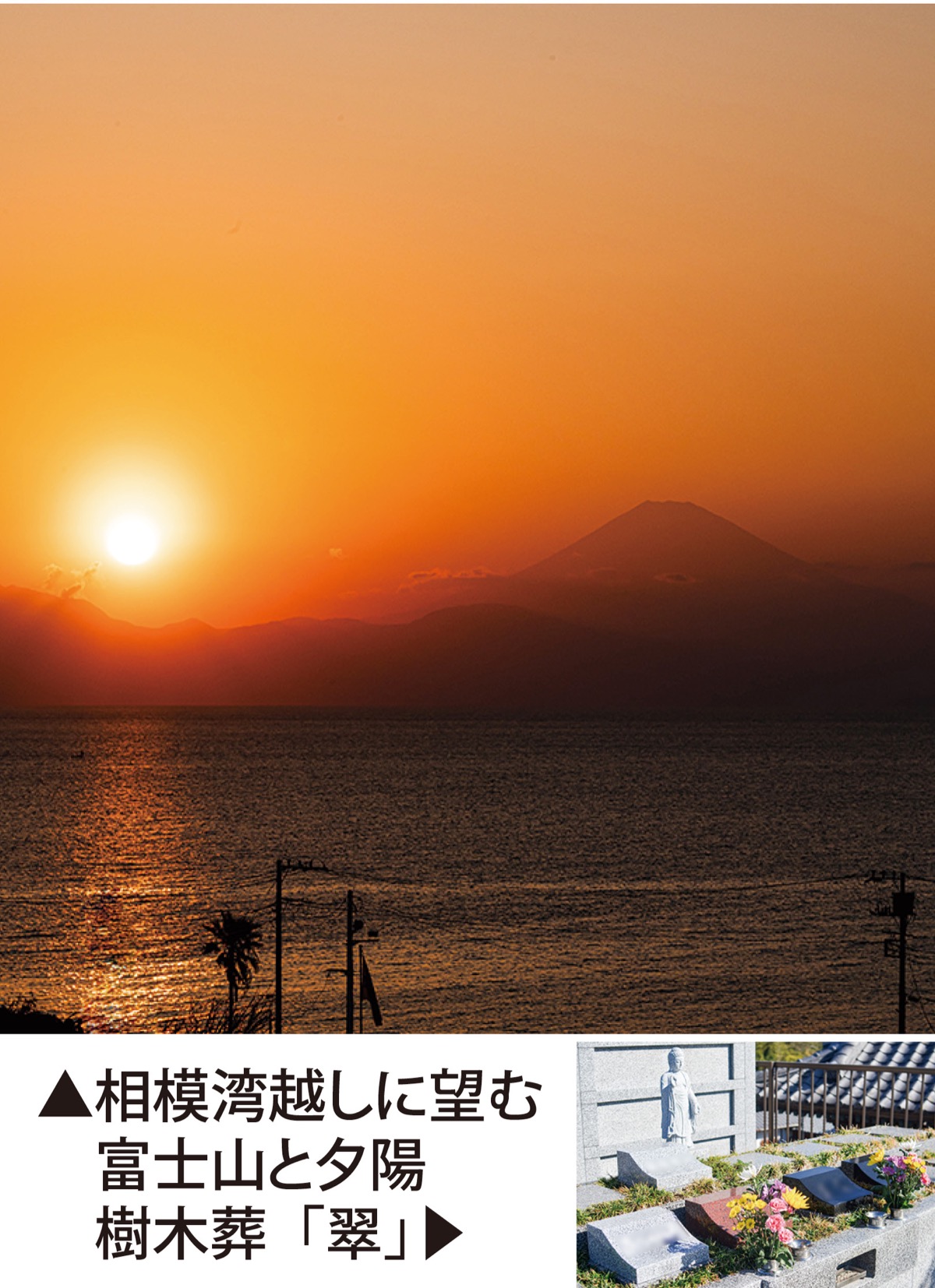 墓所からのぞむ絶景 (写真1)