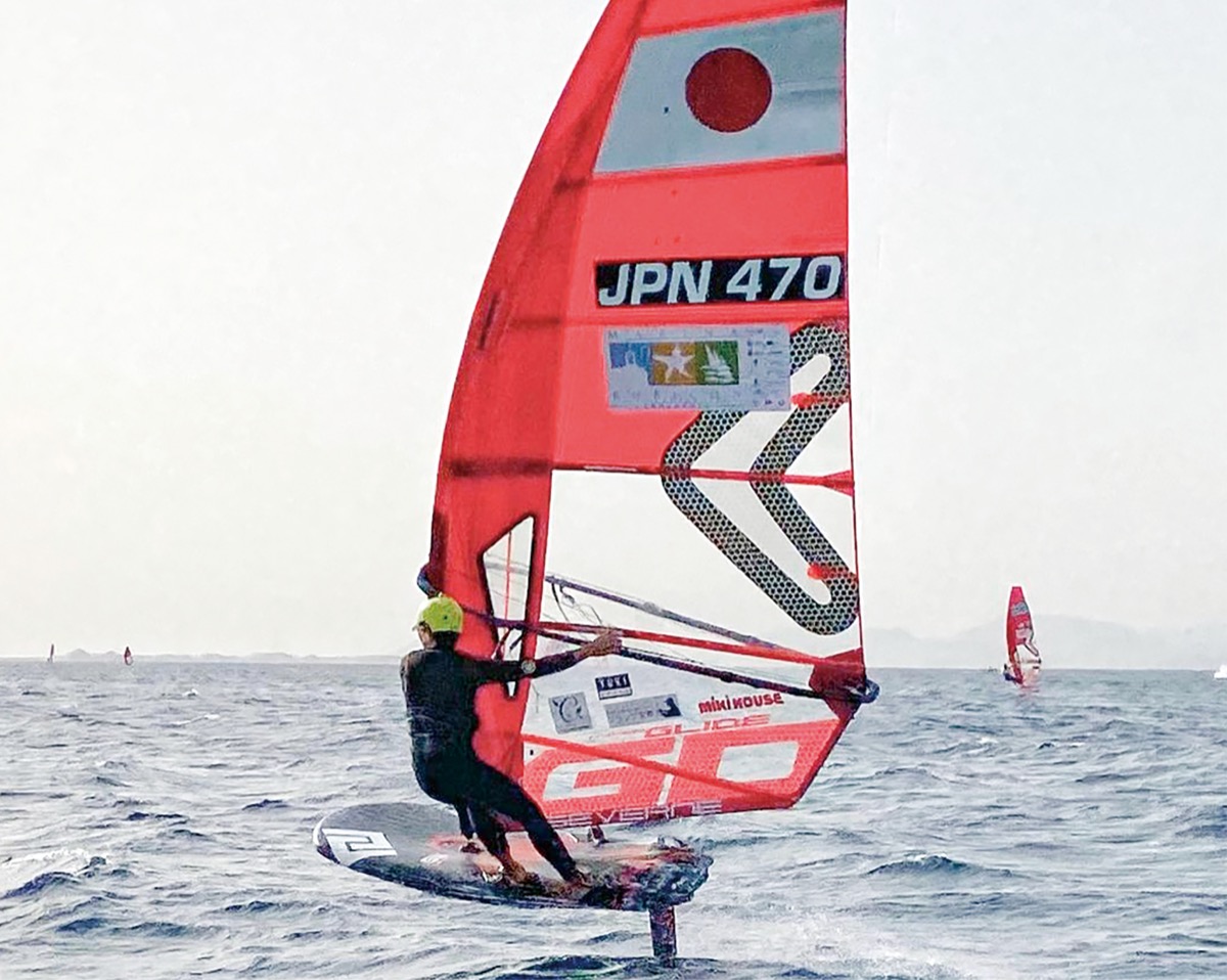 挑戦の先を掴みにいく ウインドサーフィン（iQフォイル） 須長由季