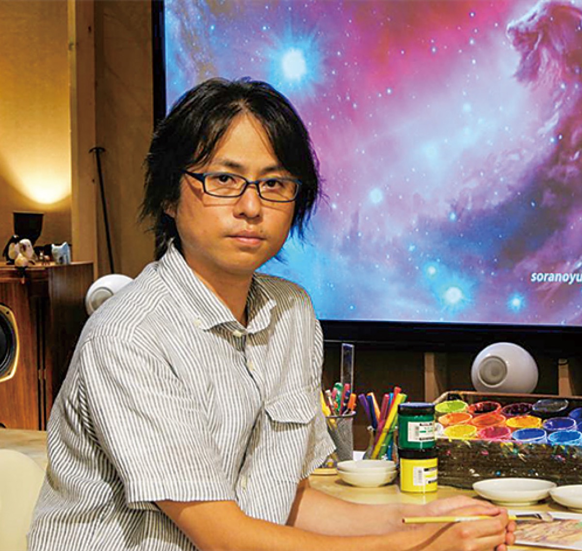 青空に浮かぶ雲を描こう