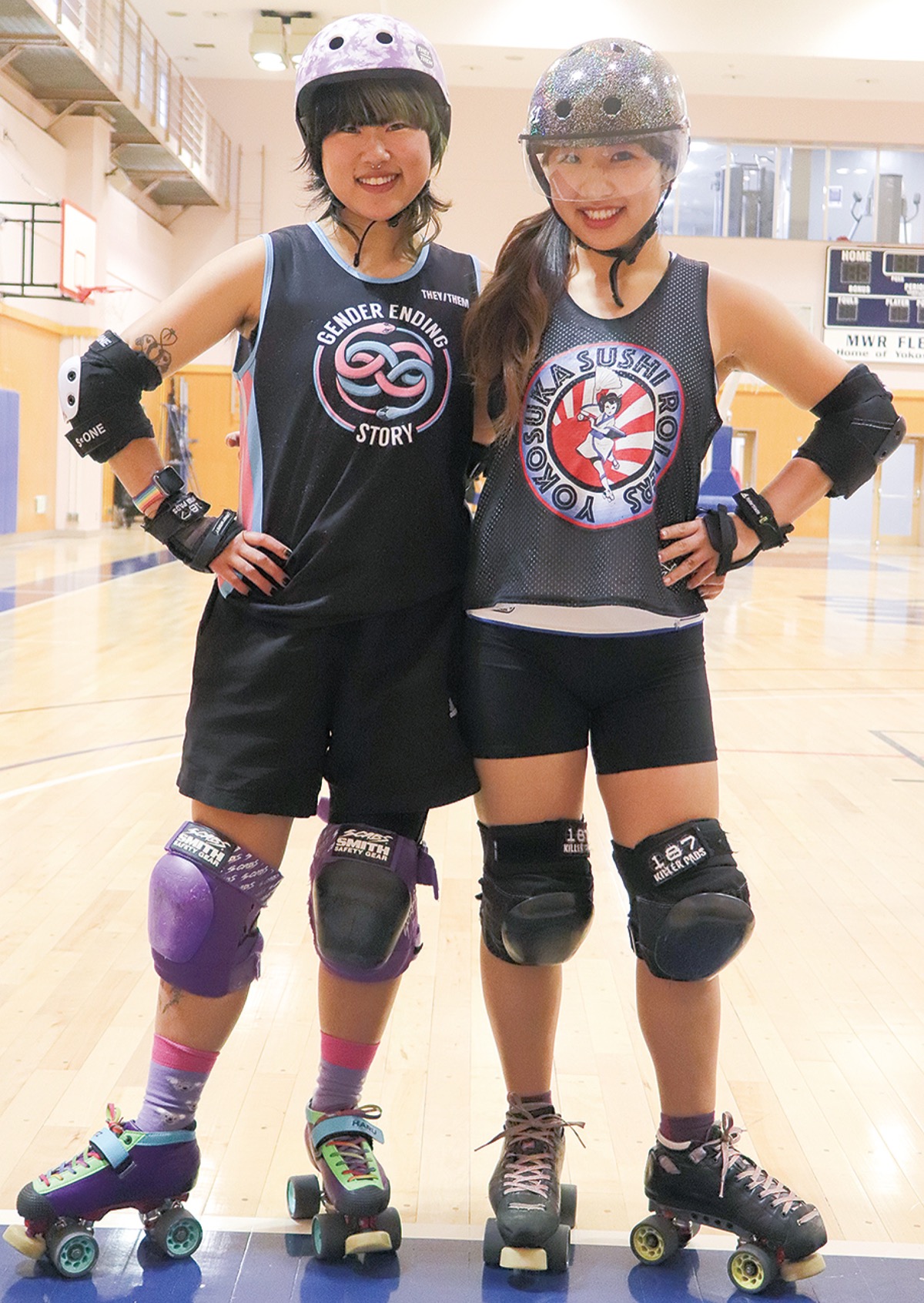 華麗に激しく世界で滑る