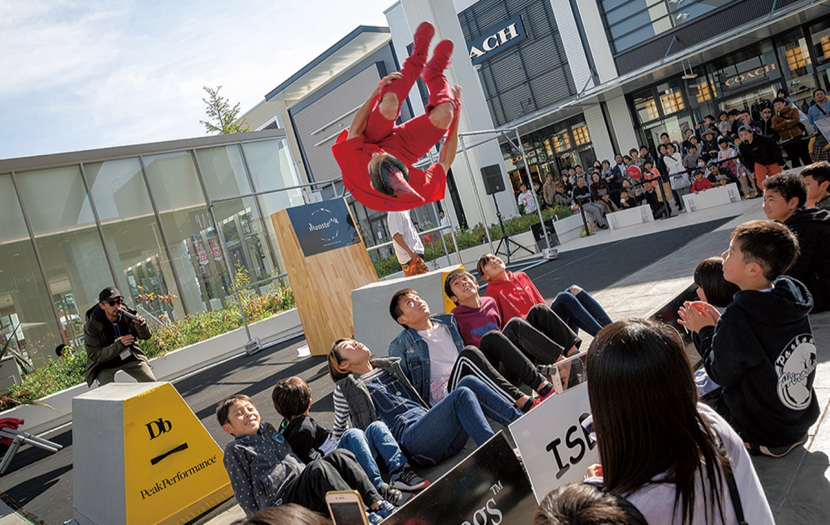 迫力満点のパルクール