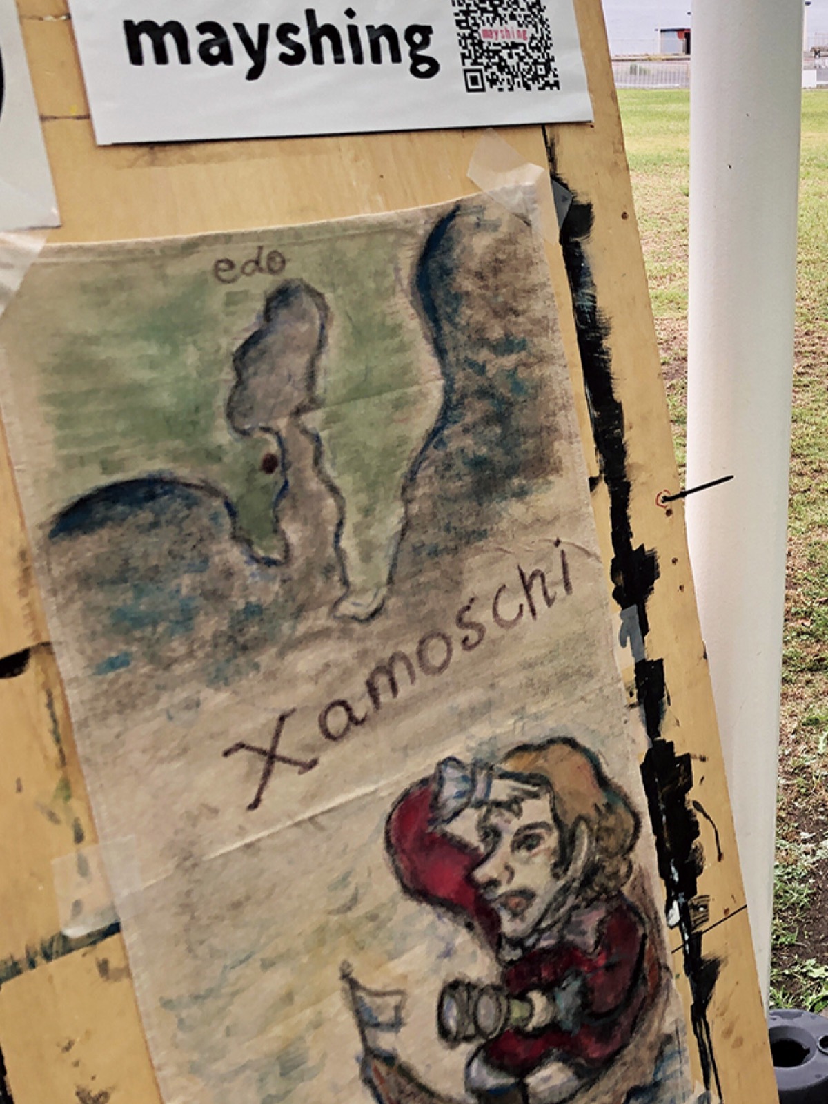 アートバトルに意味深長な作品