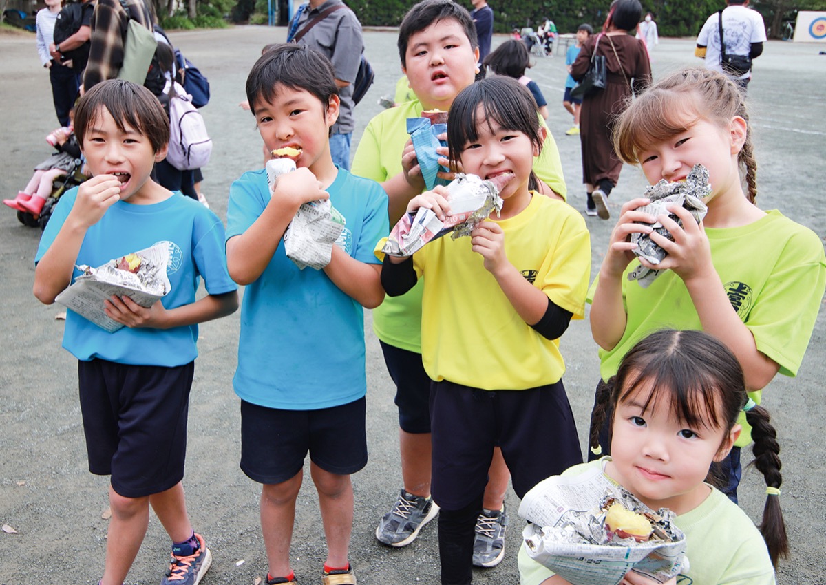 あま〜い焼き芋に舌鼓