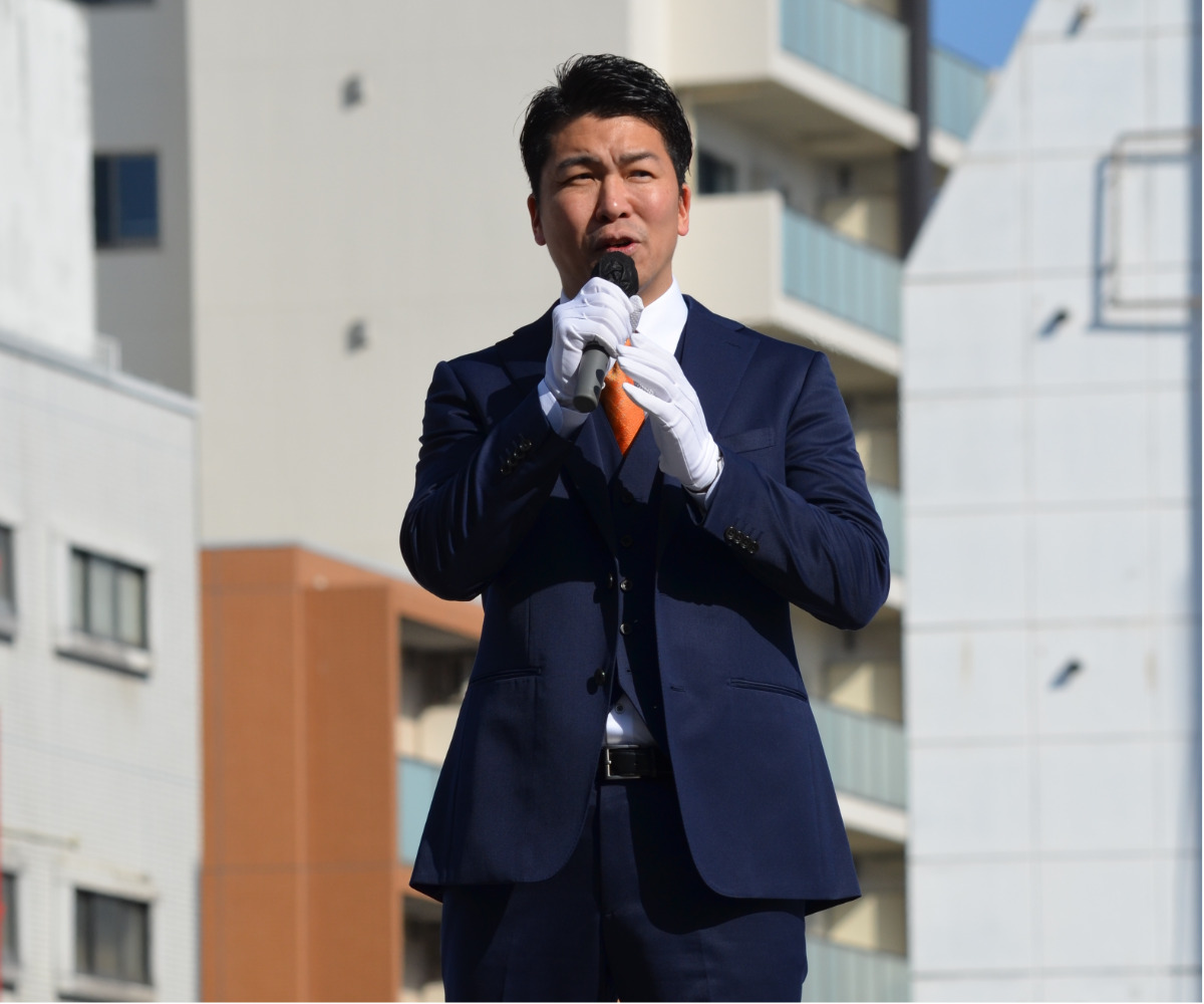 参政党の前林氏