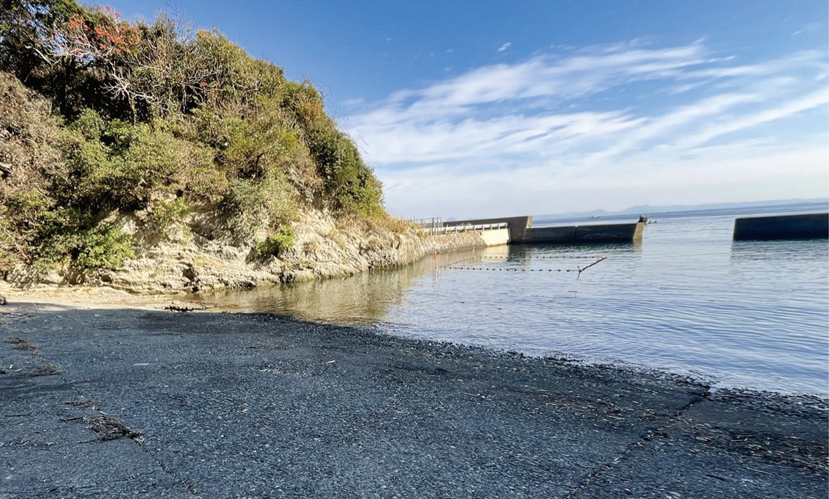 会場となる城ヶ島の海岸