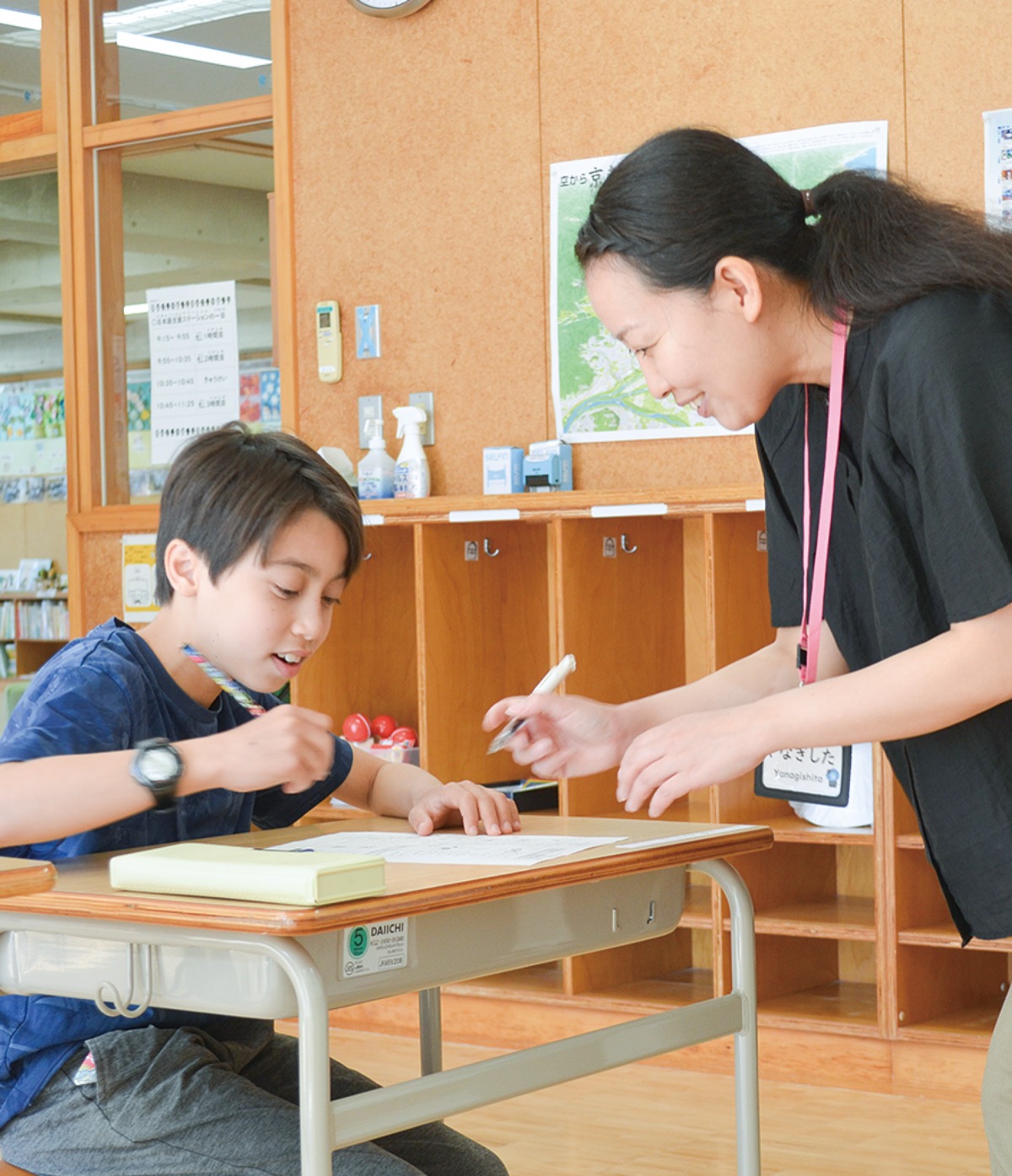 学校生活で必要最低限の日本語を教える｢初期集中指導｣
